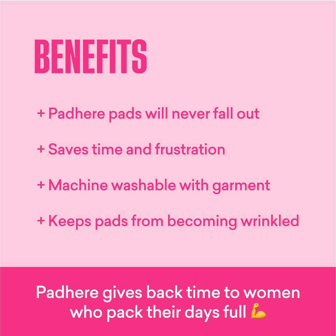 Padhere Iron-on Permanent Pads