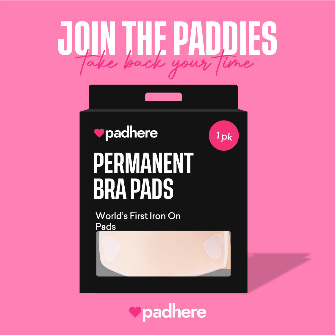 Padhere Iron-on Permanent Pads